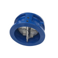 Hot Sale Ductile Iron Wafer Type Double Doors Non Return Check Valve for Sea Water